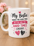 Personalised mug for a best friend
