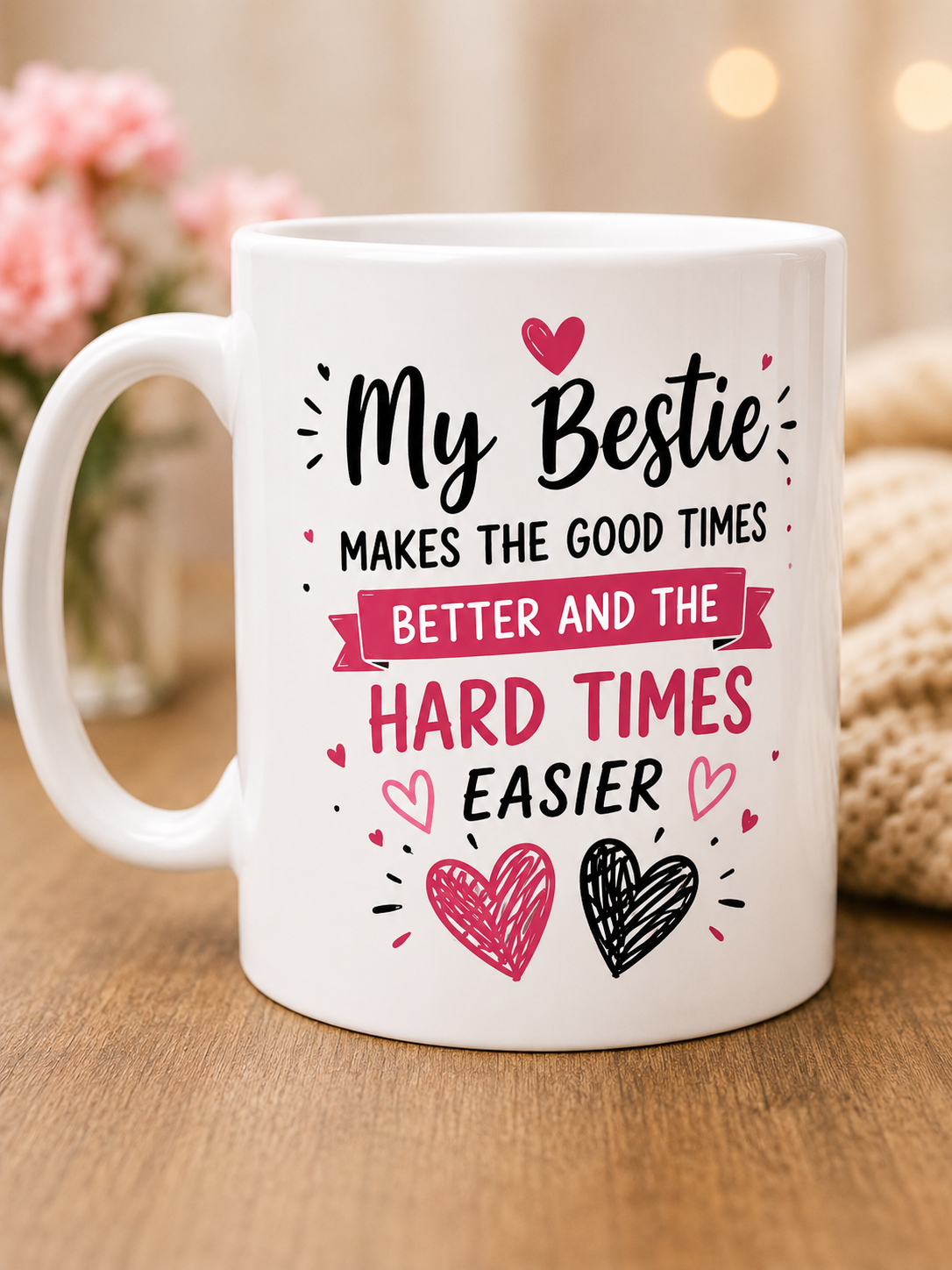 Personalised mug for a best friend