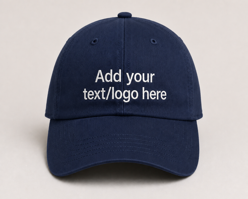 Personalised Baseball caps Customised Adults Unisex Printed Adjustable Caps with any text or logo