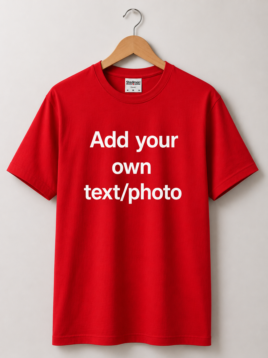 Personalised Unisex T-Shirt – Add Your Own Photo, Logo, or Text