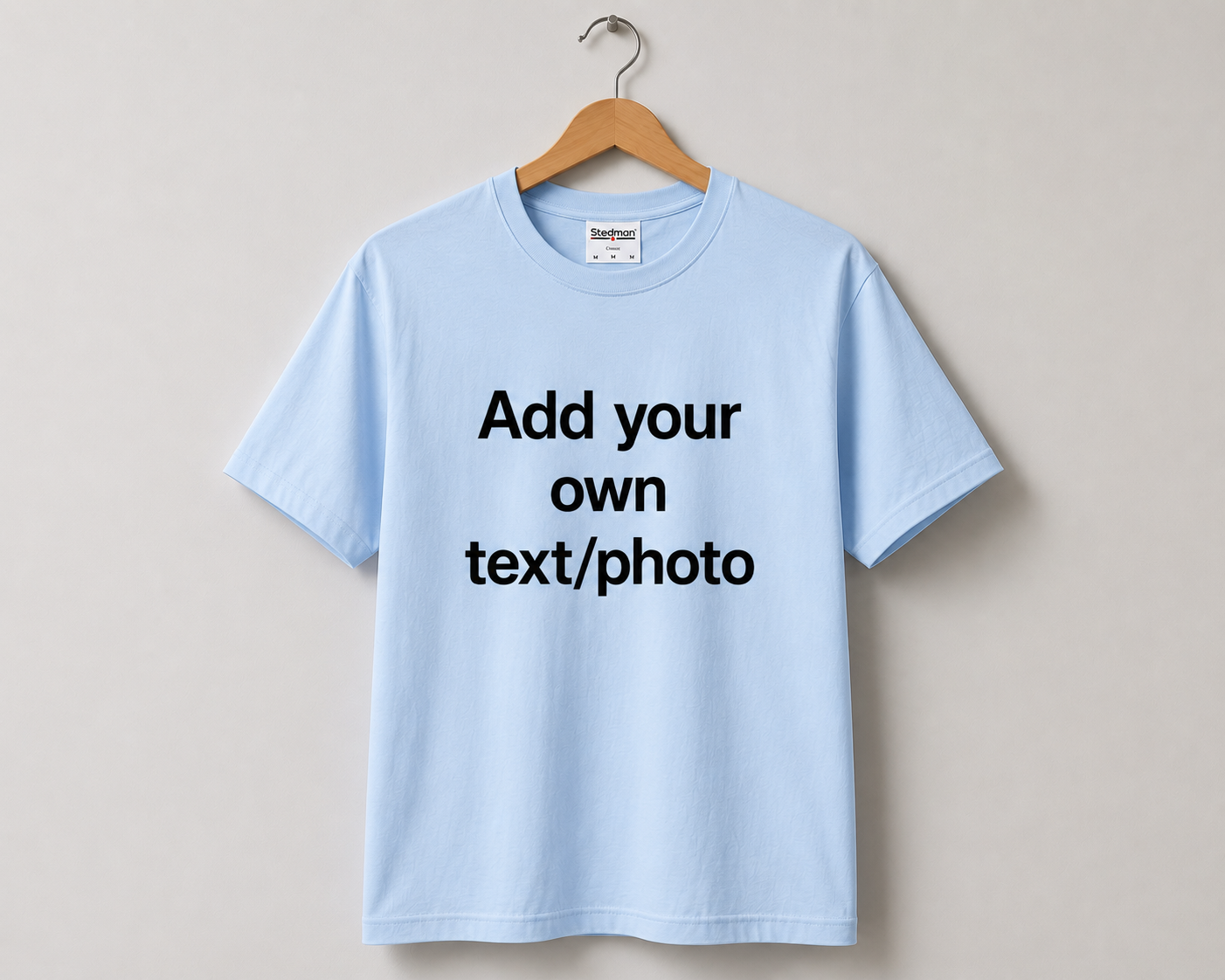 Personalised Unisex T-Shirt – Add Your Own Photo, Logo, or Text
