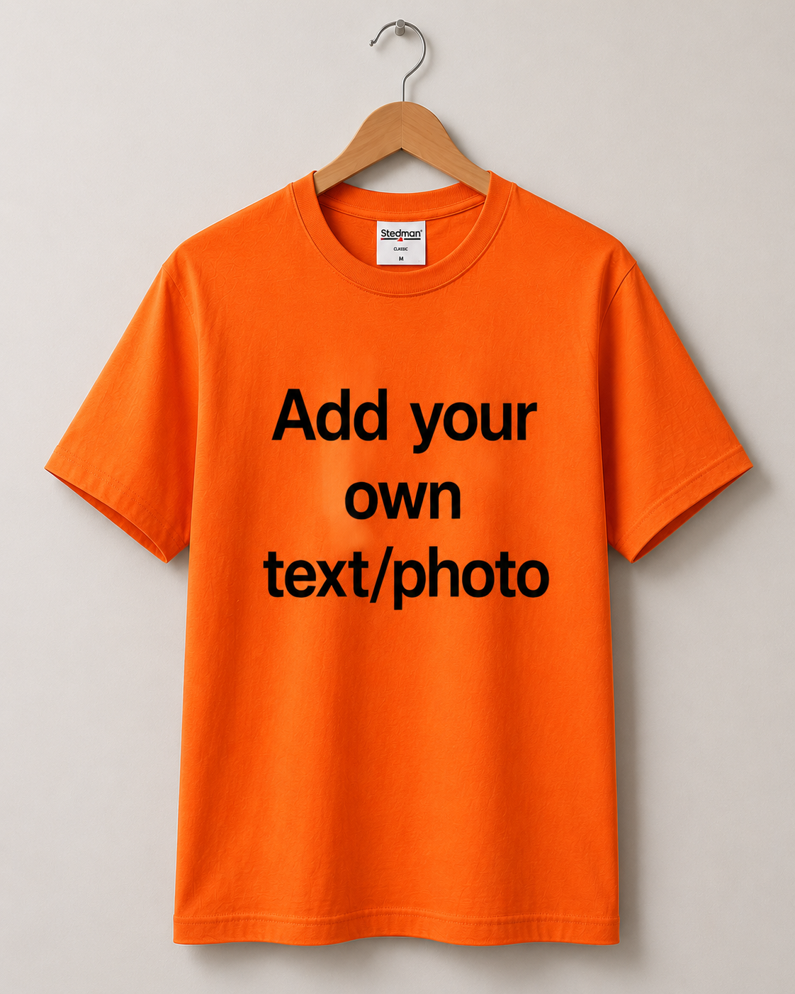 Personalised Unisex T-Shirt – Add Your Own Photo, Logo, or Text
