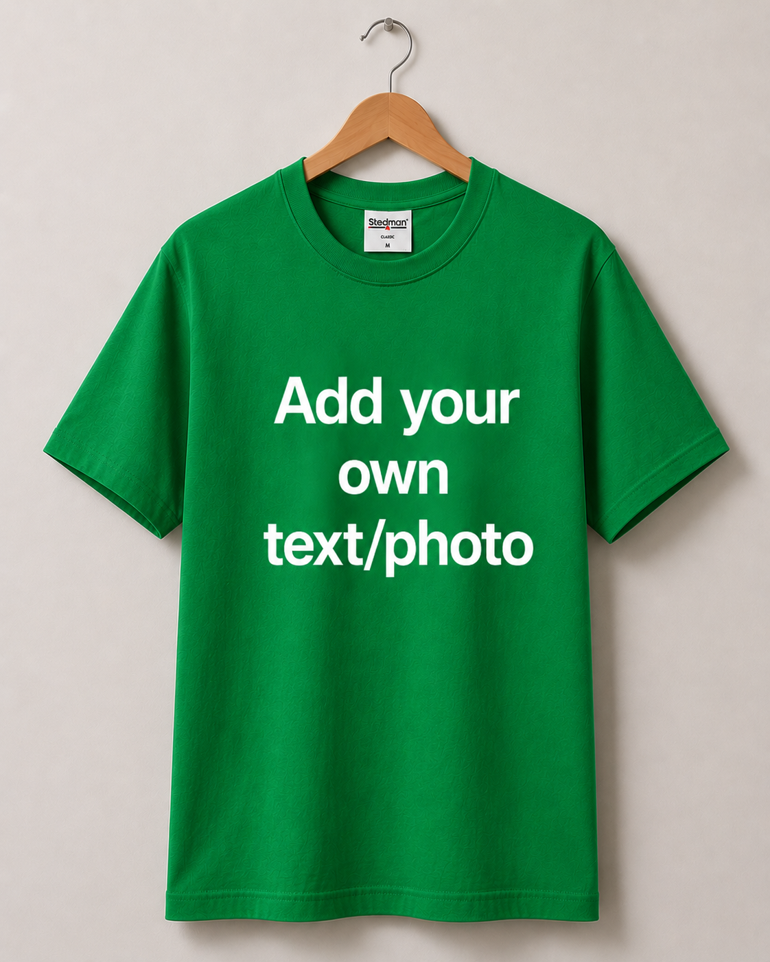 Personalised Unisex T-Shirt – Add Your Own Photo, Logo, or Text